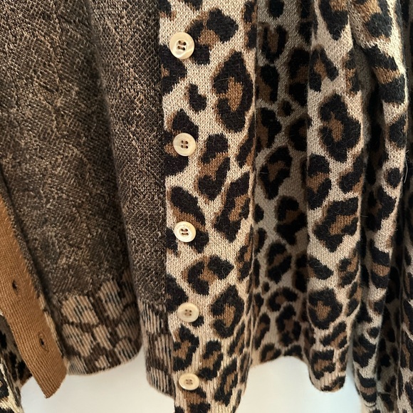 Kate Spade leopard cardigan - Picture 3 of 6